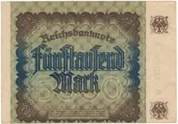 Německo, 5000 Mark 1922, Ro.80c - fotografie 2