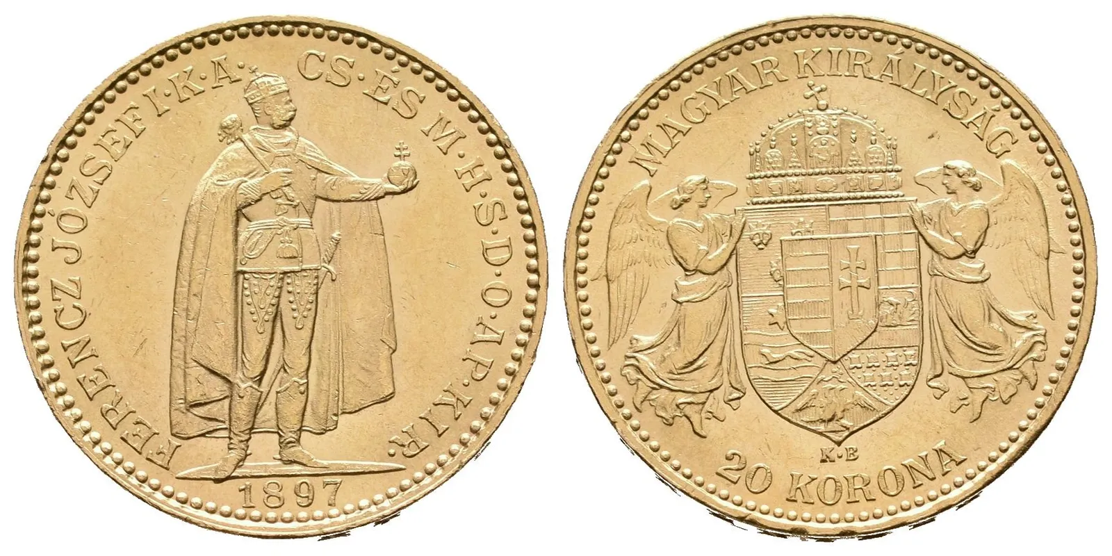 20 Koruna 1897 KB
