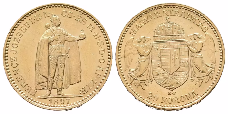 20 Koruna 1897 KB