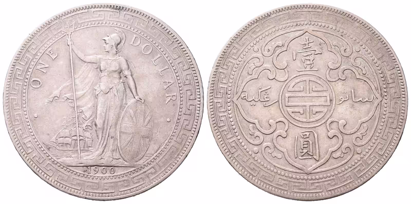 Velká Británie, Trade Dollar 1900