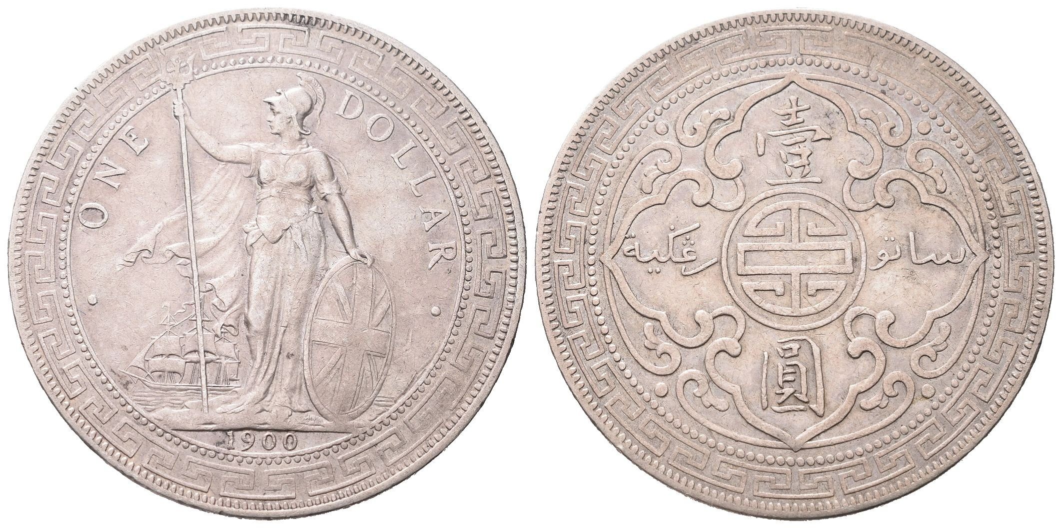 Velká Británie, Trade Dollar 1900