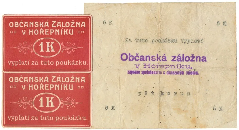 Nouzovky české od roku 1914 — 1