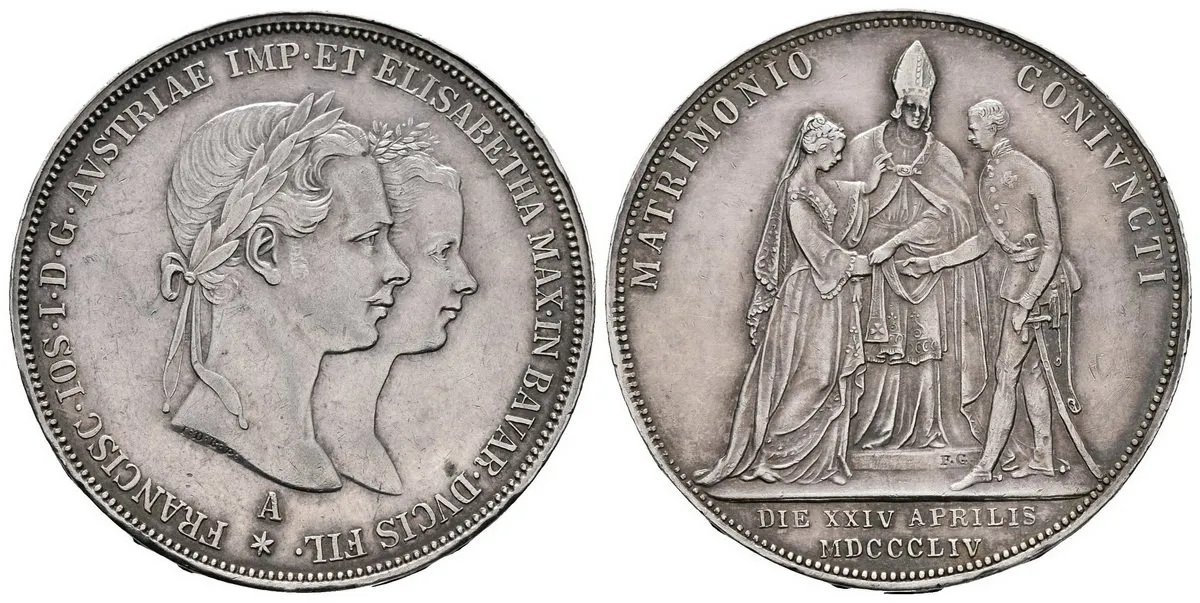 Konvenční měna, 1848 - 1857 — 1