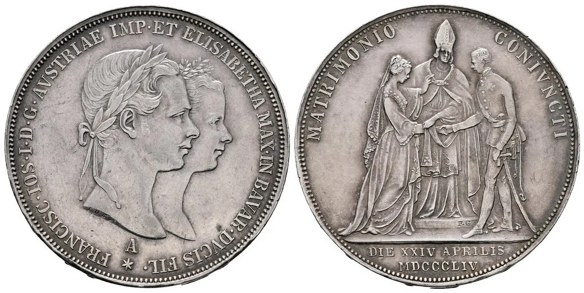 Konvenční měna, 1848 - 1857 — 1
