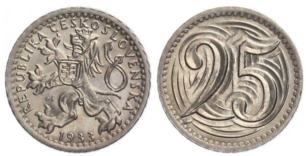 25 Haléř 1933