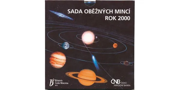 Ročníková sada mincí 2000, vesmír