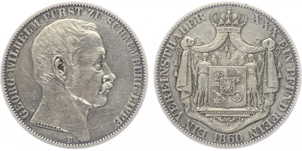 Schaumburg - Lippe, Georg Wilhelm, 1807 - 1860 — 1