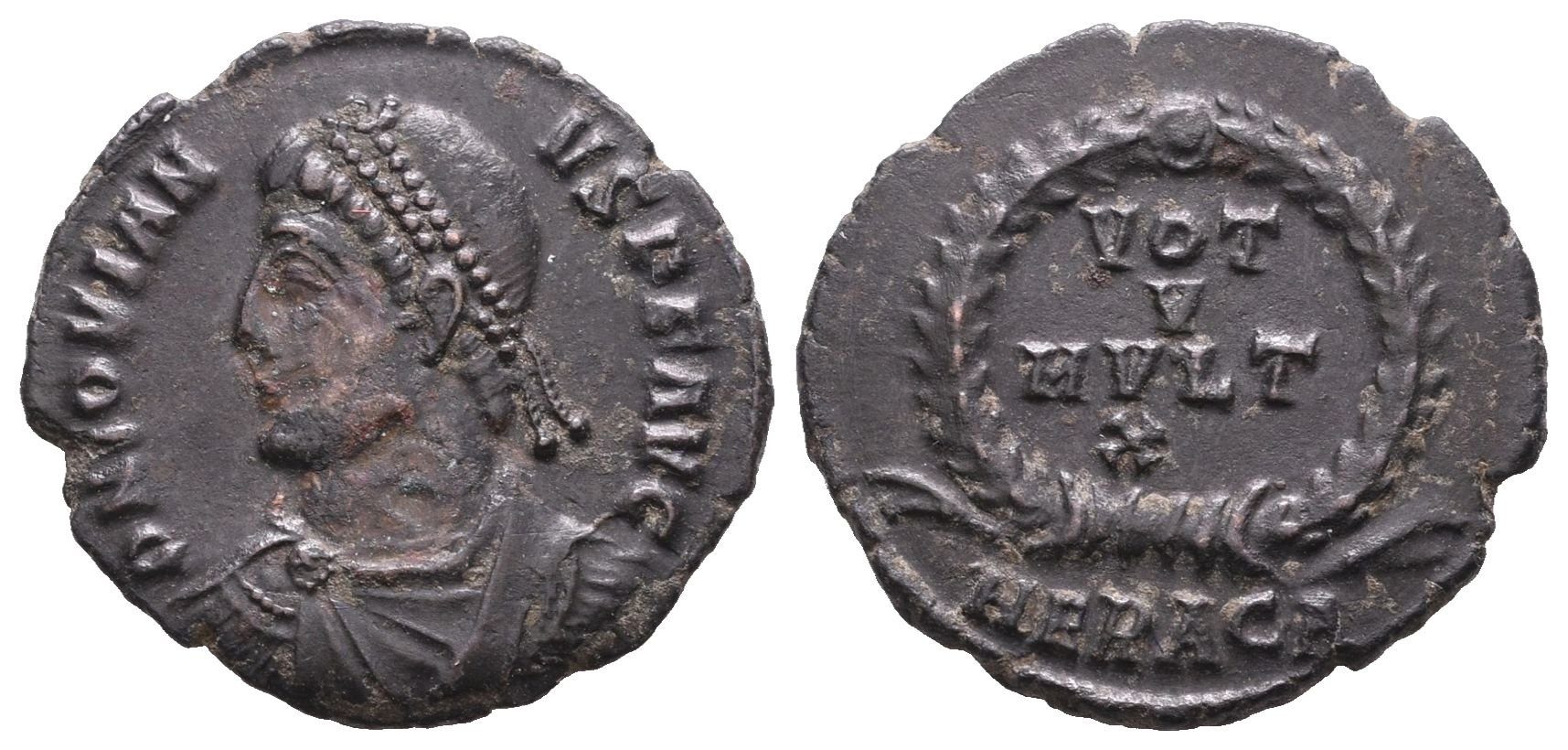 Jovian, follis, Heraclea, RIC 118