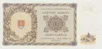 5000 Koruna 1944, série 2Ah, Hej.N3.S1 - fotografie 2