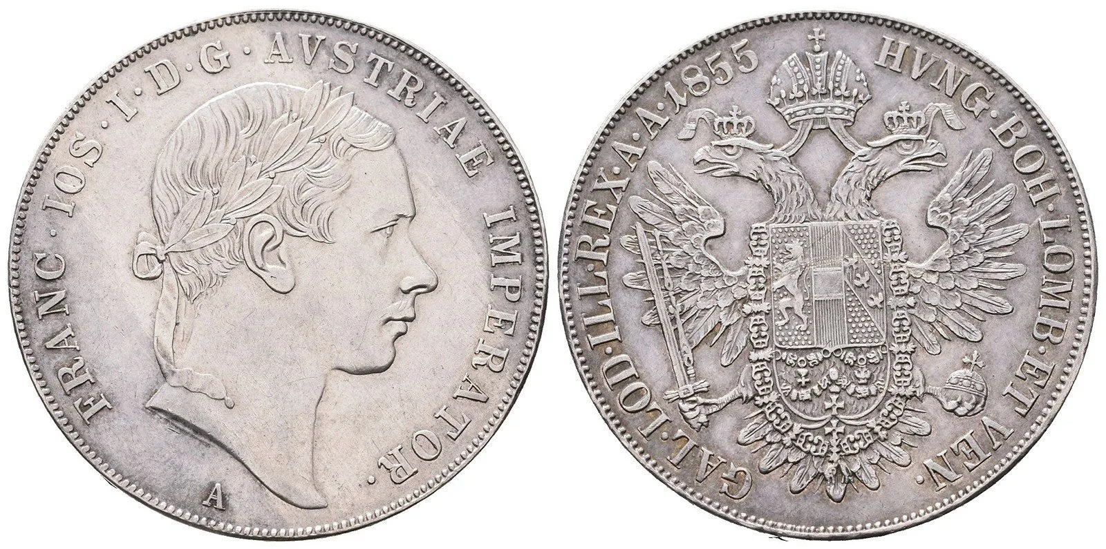 Konvenční měna, 1848 - 1857 — 1