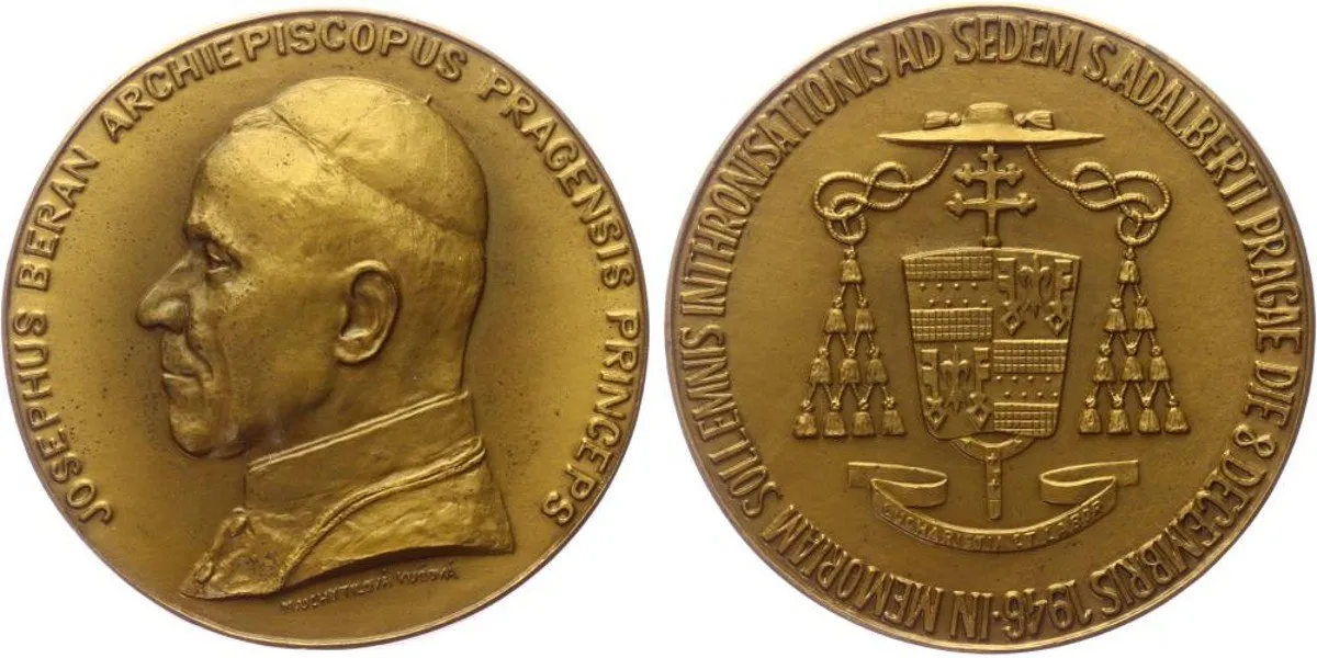 Praha - arcibiskupství, Josef Beran, 1946 - 1969 — 1