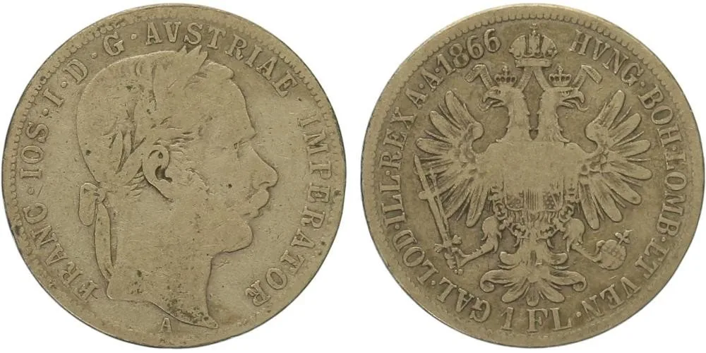 Rakouská a spolková měna, 1857 - 1892 — 1
