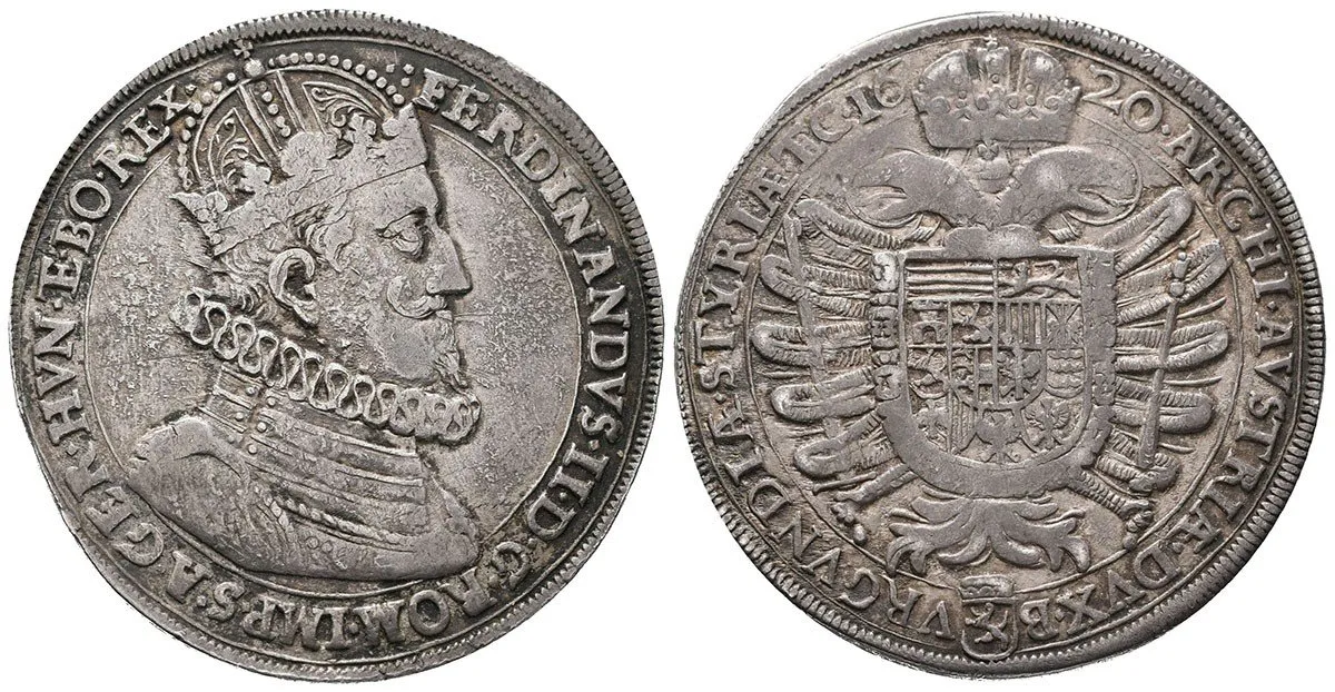 Ferdinand II., 1619 - 1637 (Mince dobrého zrna) — 1