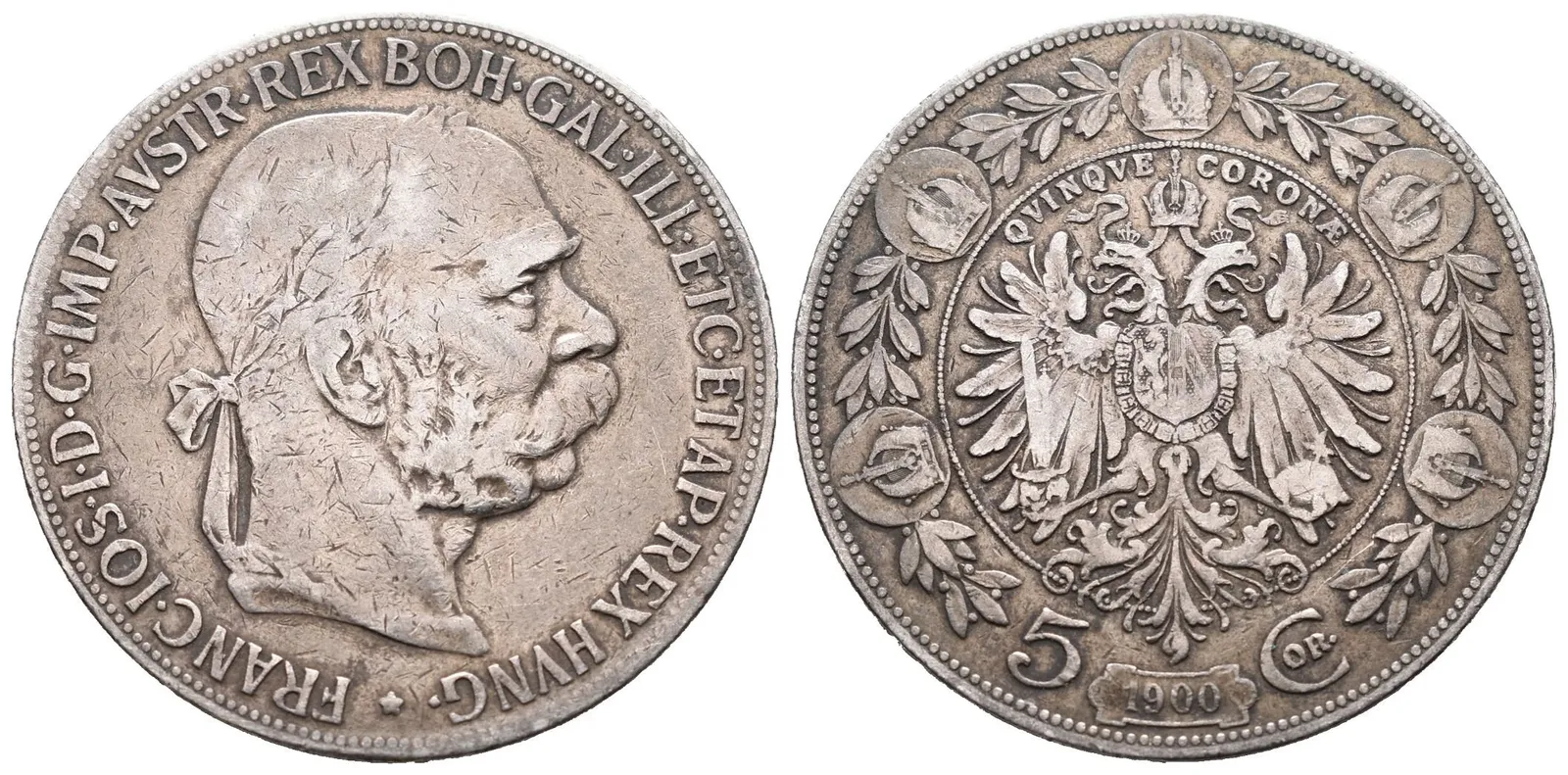 5 Koruna 1900