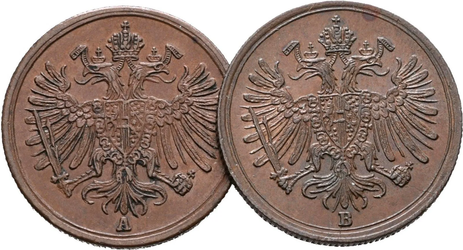 Rakouská a spolková měna, 1857 - 1892 — 1