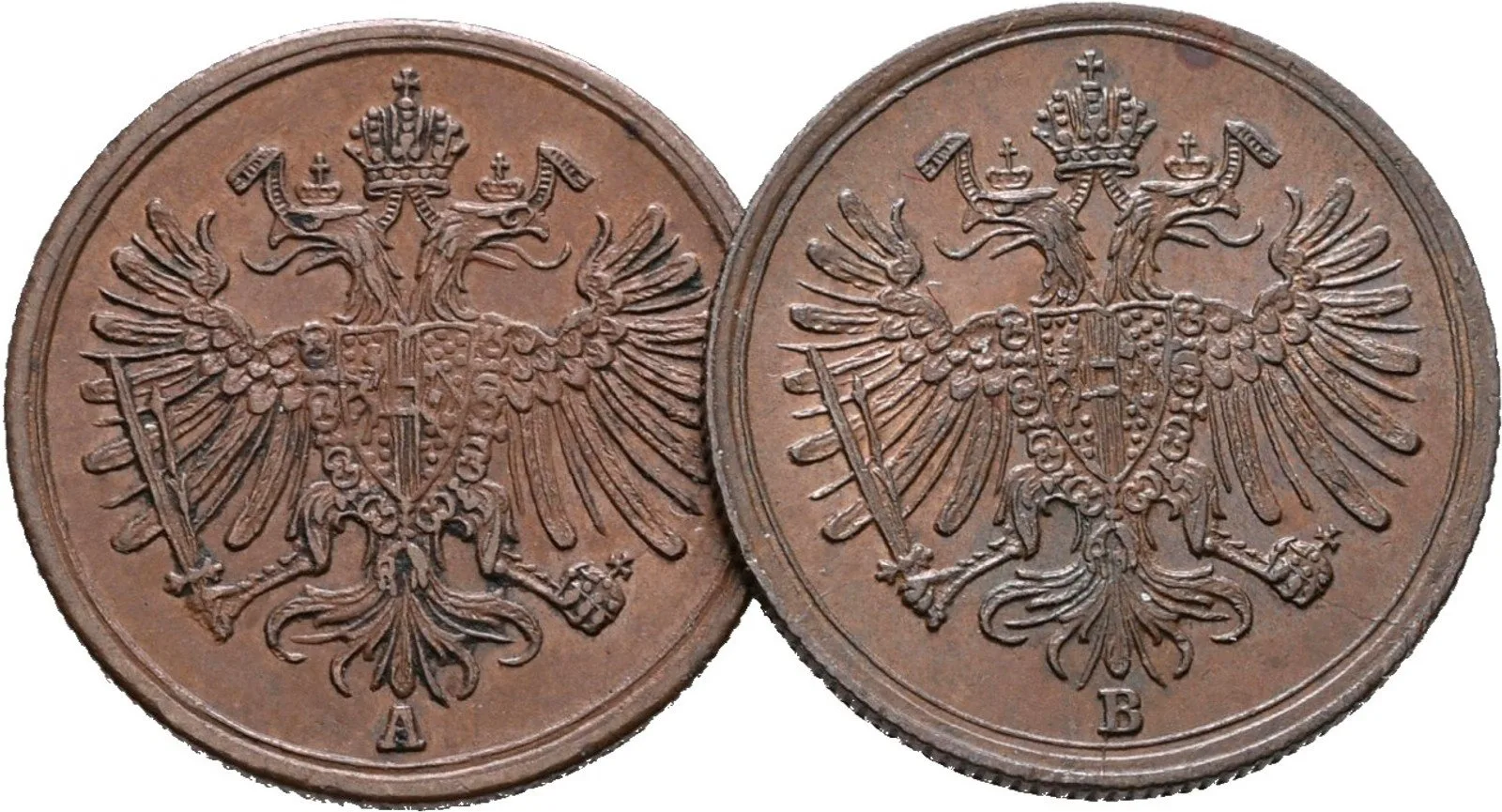 Rakouská a spolková měna, 1857 - 1892 — 1