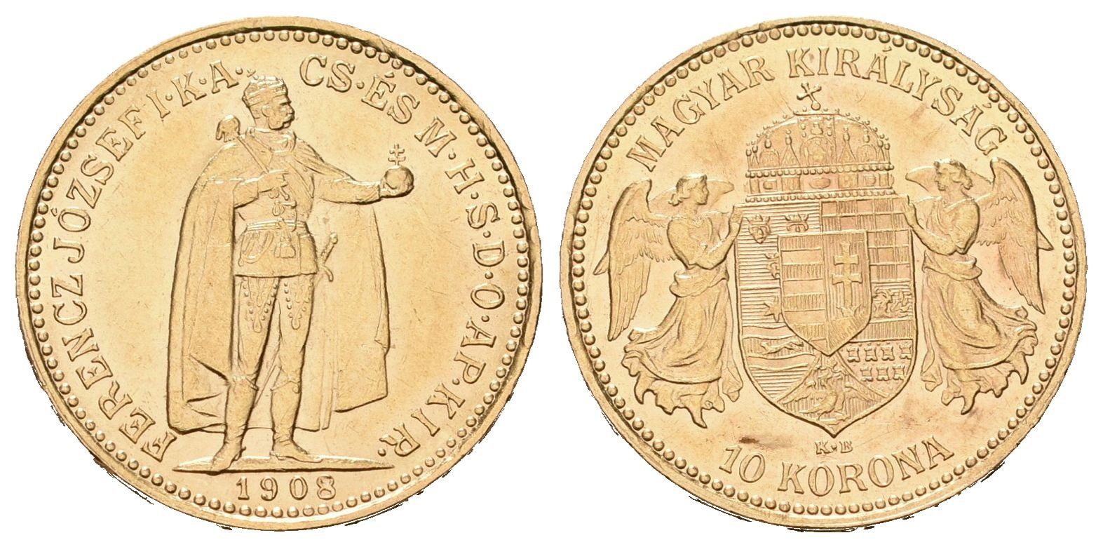 10 Koruna 1908 KB