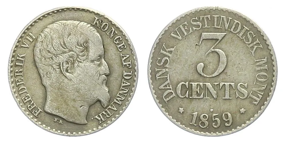 Dánská Západní Indie, Frederik VII., 1848 - 1863 — 1
