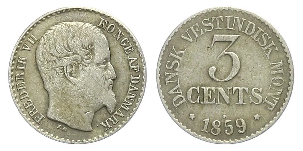 Dánská Západní Indie, Frederik VII., 1848 - 1863 — 1