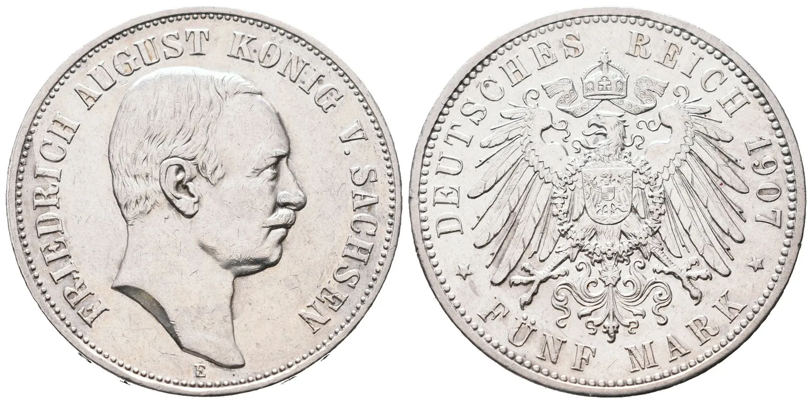 Sasko, 5 Marka 1907 E