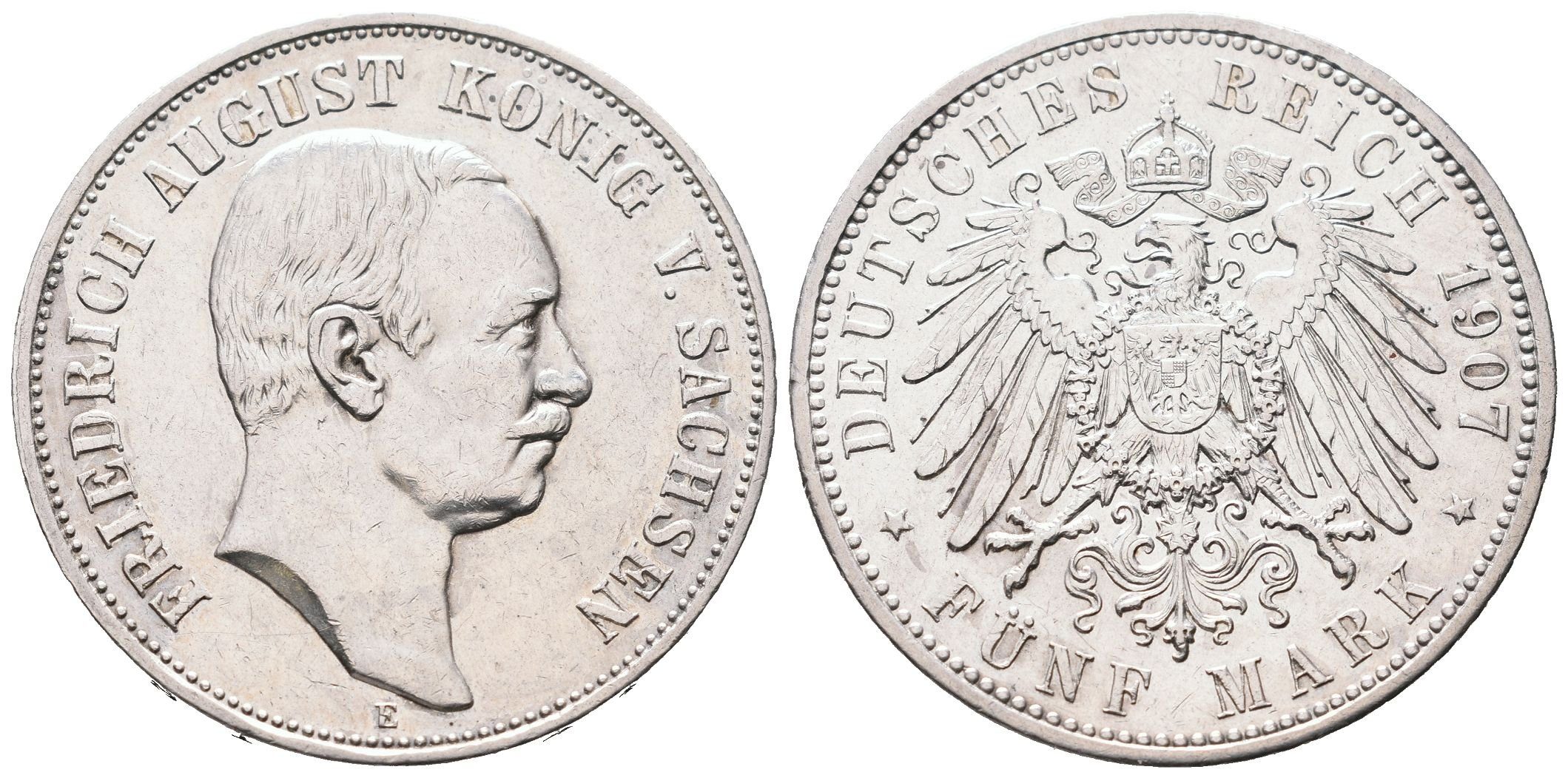 Sasko, 5 Marka 1907 E