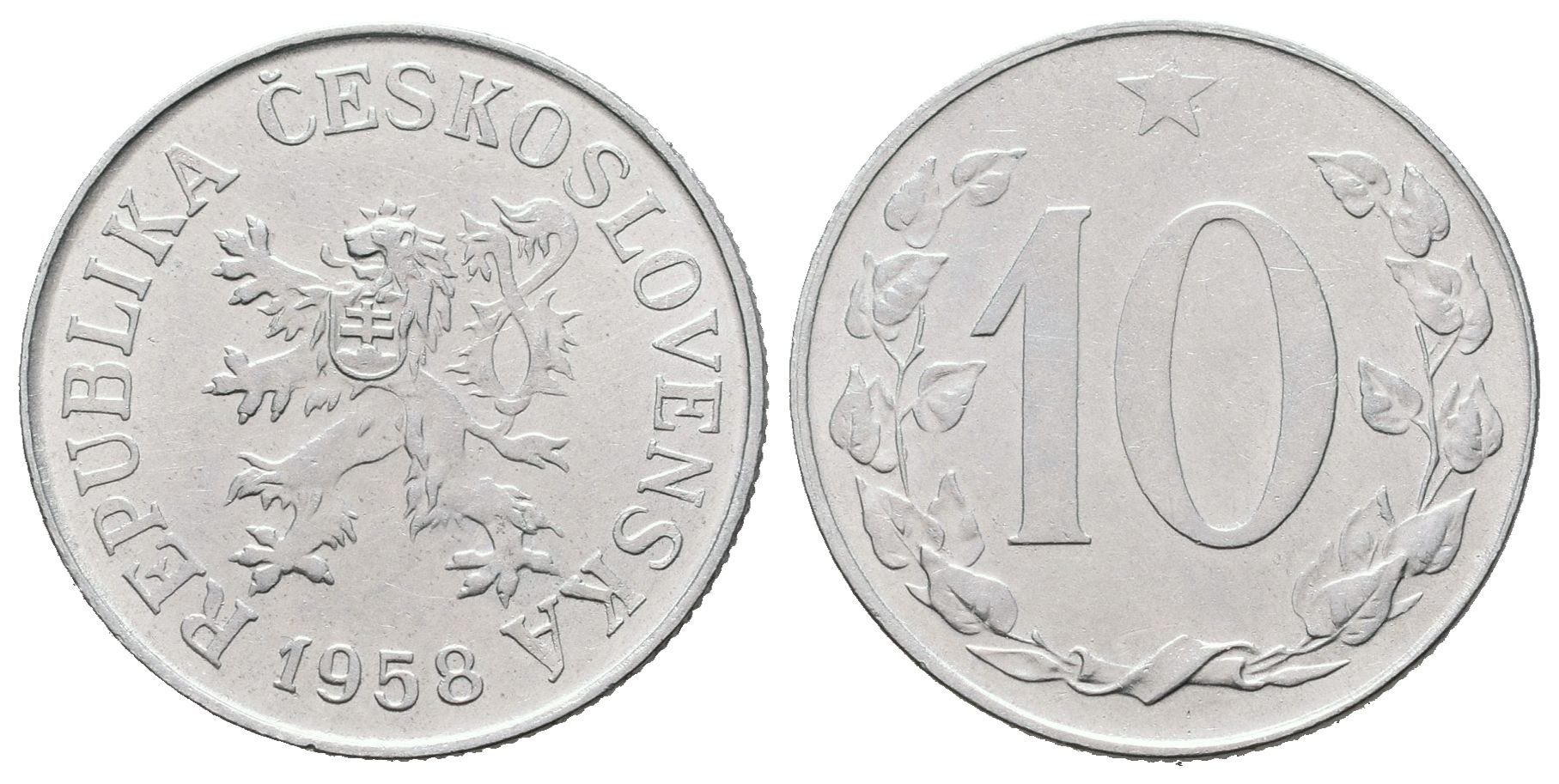 10 Haléř 1958
