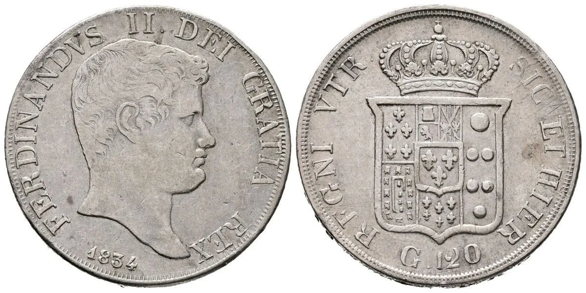 Itálie - Neapol a Sicilie, Ferdinand II., 1830 - 1859 — 1