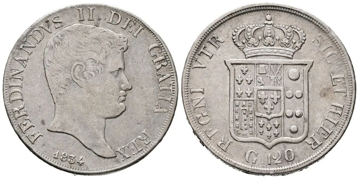 Itálie - Neapol a Sicilie, Ferdinand II., 1830 - 1859 — 1