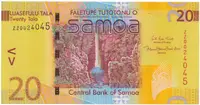 Samoa, 20 Tala 2008, náhradní série ZZ, P.40b