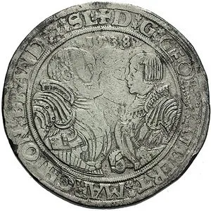 Brandenburg - Franken, Georg von Ansbach a Albrecht von Bayreuth, 1527 - 1545 — 1