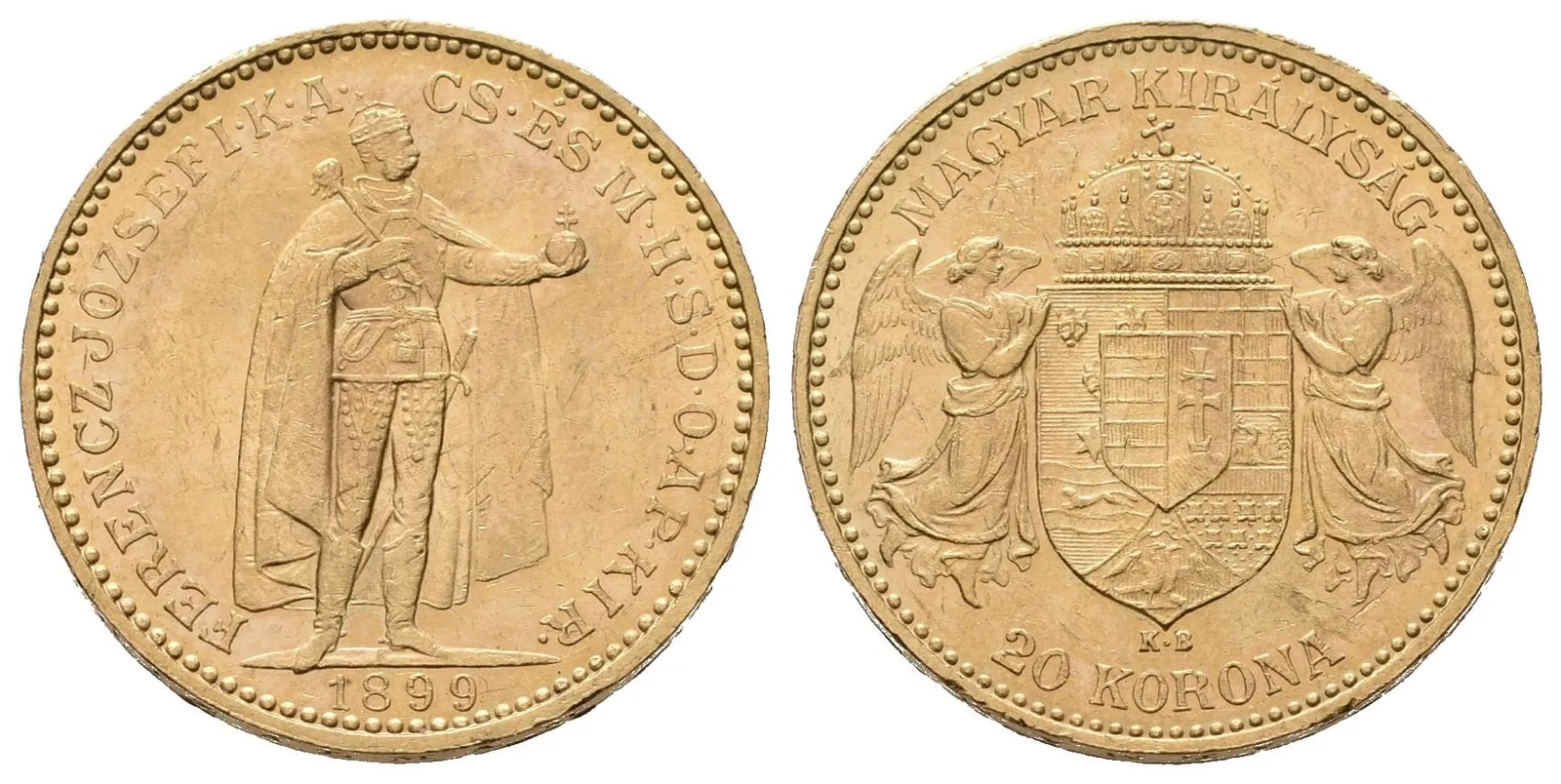 20 Koruna 1899 KB