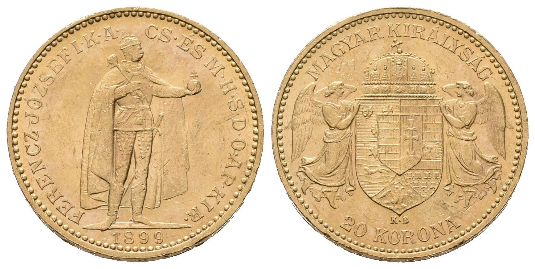 20 Koruna 1899 KB