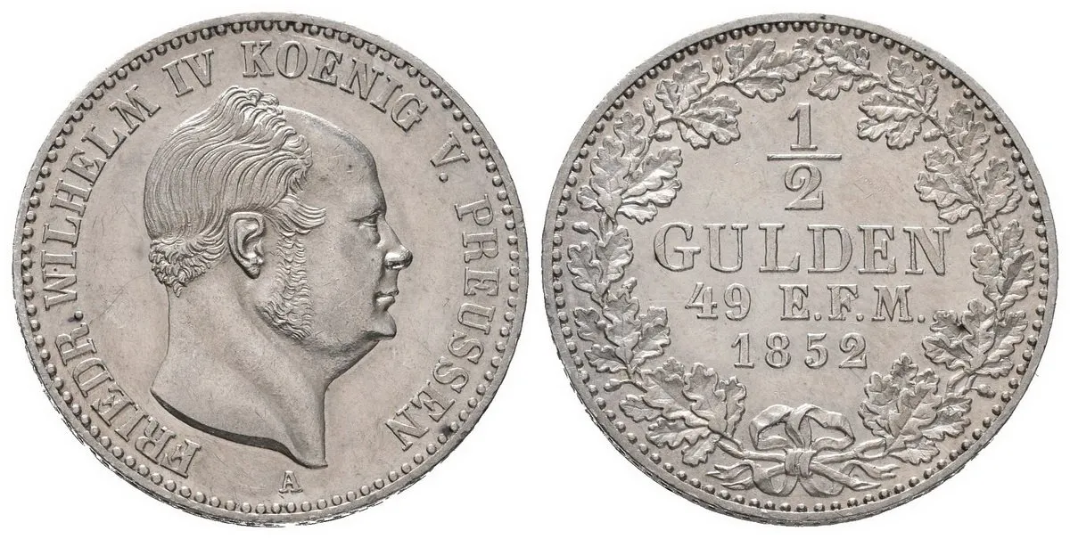 Hohenzollern - pod Pruskem, Vilém IV 1849 - 1861 — 1
