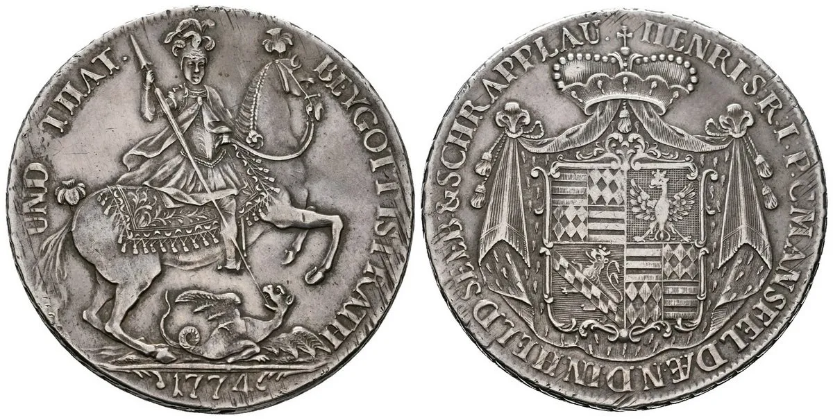 Mansfeld - Bornstedt, Heinrich, 1717 - 1780 — 1