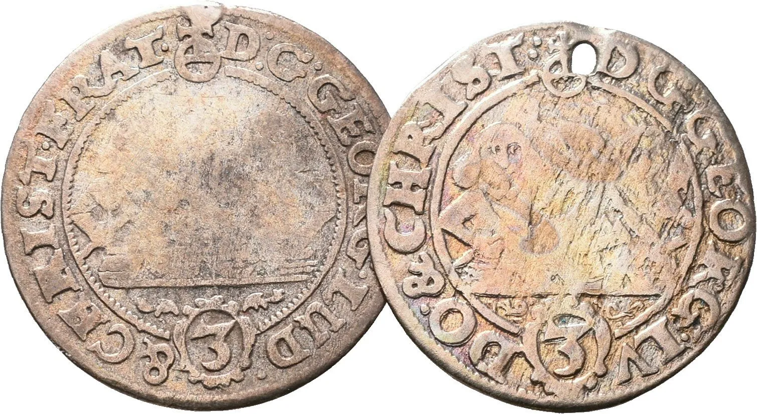 Lehnice - Břeh, Georg, Ludwig a Christian, 1639 - 1663 — 1