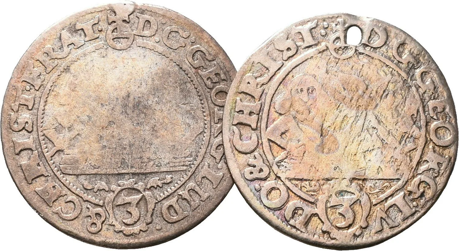Lehnice - Břeh, Georg, Ludwig a Christian, 1639 - 1663 — 1