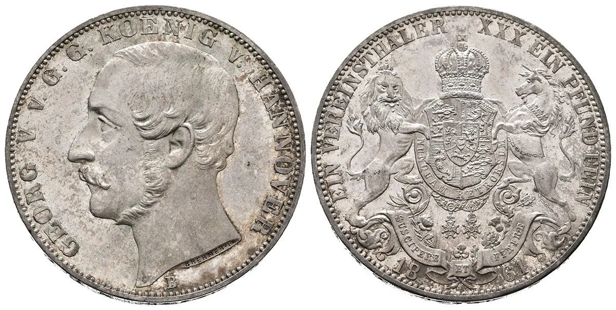 Hannover, Georg V., 1851 - 1866 — 1
