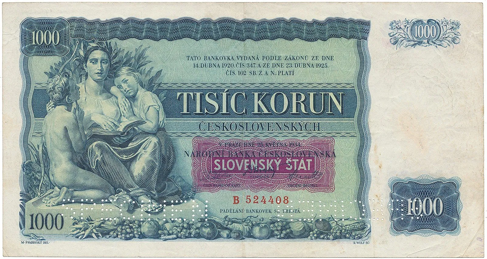 Slovenský stát, 1939 - 1945 — 1