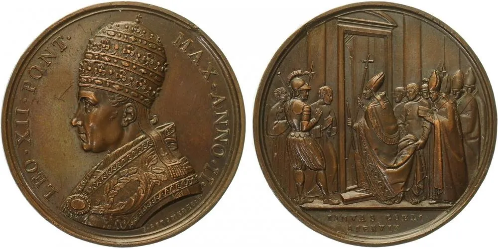 Vatikán, Leo XII., 1823 - 1829 — 1