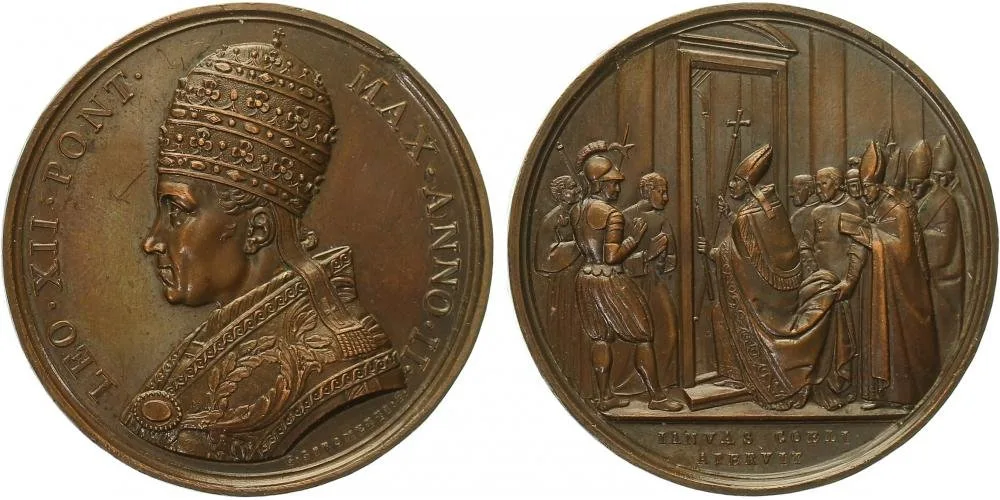 Vatikán, Leo XII., 1823 - 1829 — 1