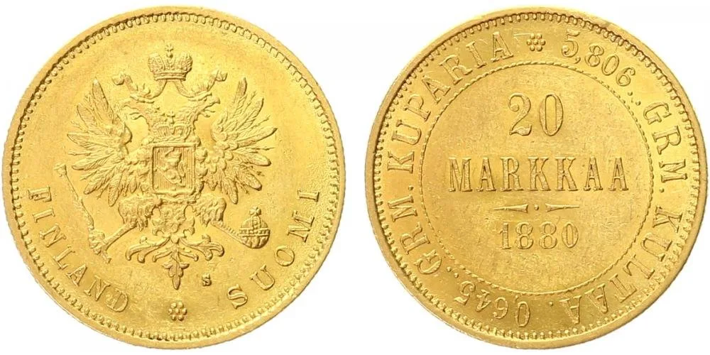 Ražby pro Finsko, Alexander II., 1855 - 1881 — 1