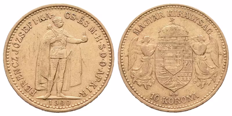 10 Koruna 1900 KB