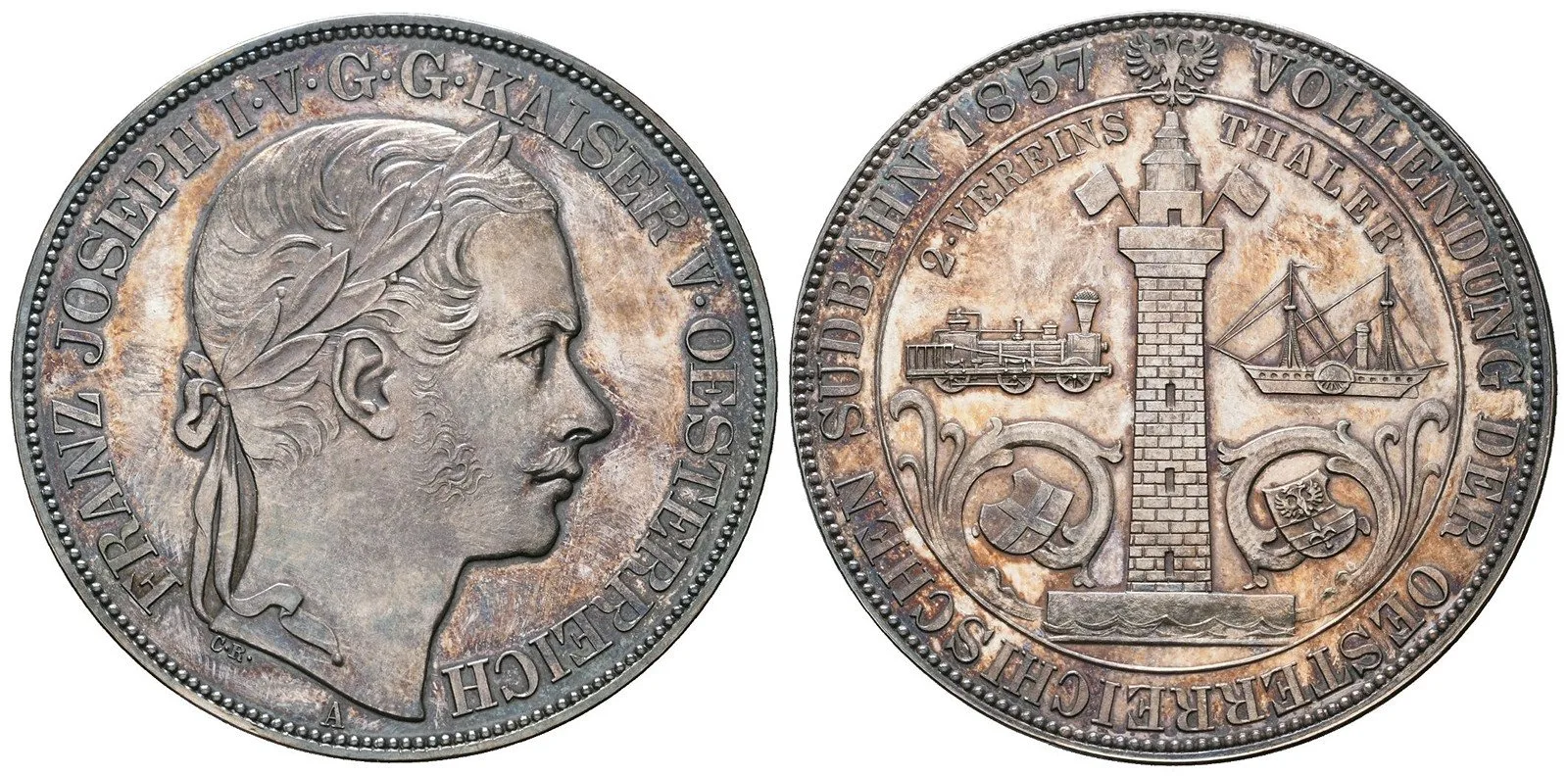 Rakouská a spolková měna, 1857 - 1892 — 1