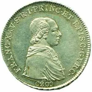 Gurk - biskupství, František Xavier von Salm, 1784 - 1822 — 1