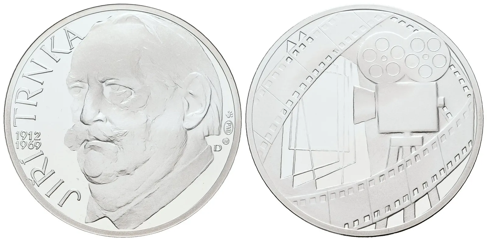 AR Medaile b.l. (2012) - Jiří Trnka - 100. výročí narození