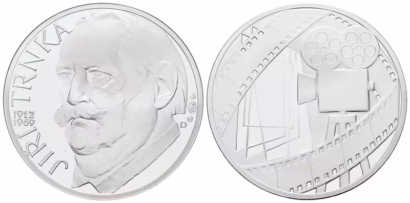 AR Medaile b.l. (2012) - Jiří Trnka - 100. výročí narození