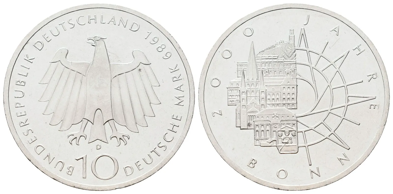 SRN, 10 Marka 1989 - Bonn