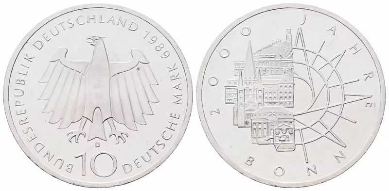 SRN, 10 Marka 1989 - Bonn