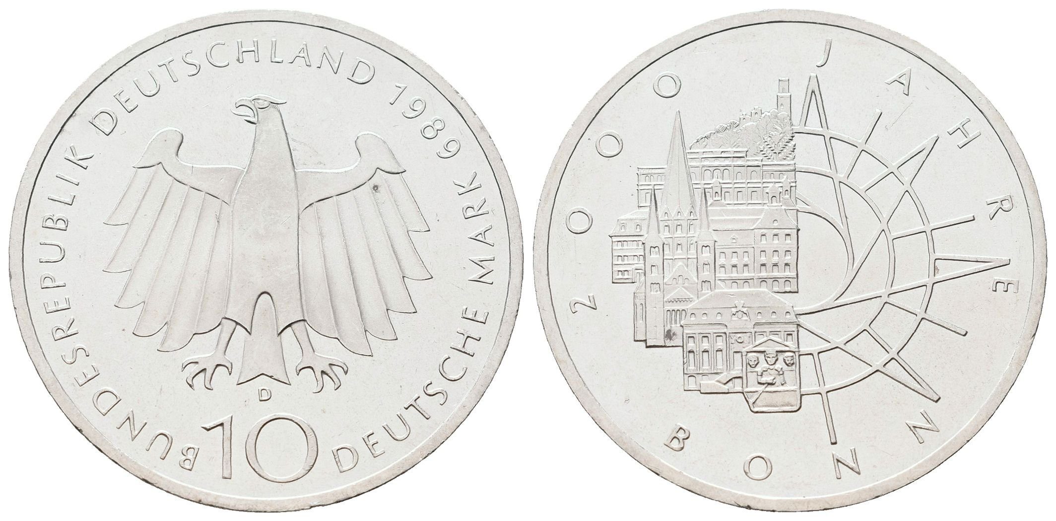 SRN, 10 Marka 1989 - Bonn