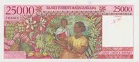 Madagaskar, 25.000 Francs (1998), P.82 - fotografie 2